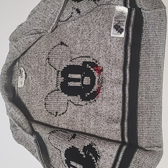 Baby Gap Disney Mickey Mouse Zip-Up Cardigan/Sweater Size 3 Year - Picture 9 of 11